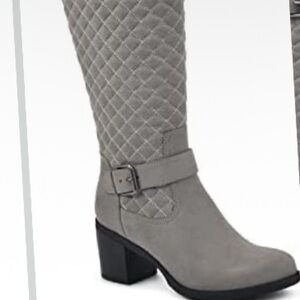 WHITE MOUNTAIN Women's Damask Knee High Boot